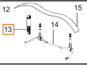 Amortyzator tyl nivomat oe volvo 960 s90 (9173200)