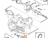 Polos lewa oe volvo 850 c70 s70 v70 (8111309)