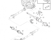Polos lewa oe volvo s90 v90 (36011620)