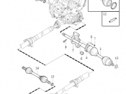 Polos lewa oe volvo s90 v90 (36011772)