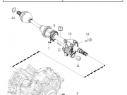 Polos lewa oe volvo s90 v90 (36012681)