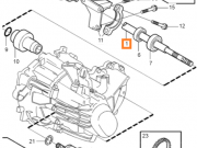 Polos prawa oe volvo 850 s70 v70 (8111305)