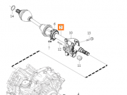 Polos prawa oe volvo s90 v90 (36012682)