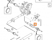 Polos prawa oe volvo xc90 (36001217)