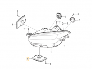 Przetwornica lampy led volvo xc90 (31420247)