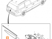 Ramie wycieraczki oe volvo v70 xc70 (30663893)