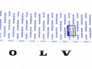 Volvo logo naklejka emblemat tylny s60 (31283005)