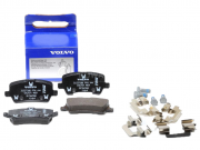 Volvo s80 v70 xc70 s60 v60 klocki hamulcowe tyl oe (32300259)