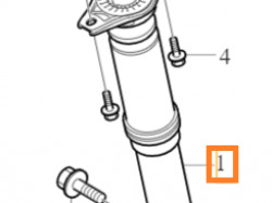 AMORTYZATOR TYŁ OE VOLVO S80 31262173