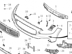KRATKA GRILL CHŁODNICY OE VOLVO S90 V90 31425722