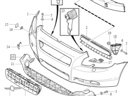 LEWA ZAŚLEPKA HALOGENA  OE VOLVO C70 9466545