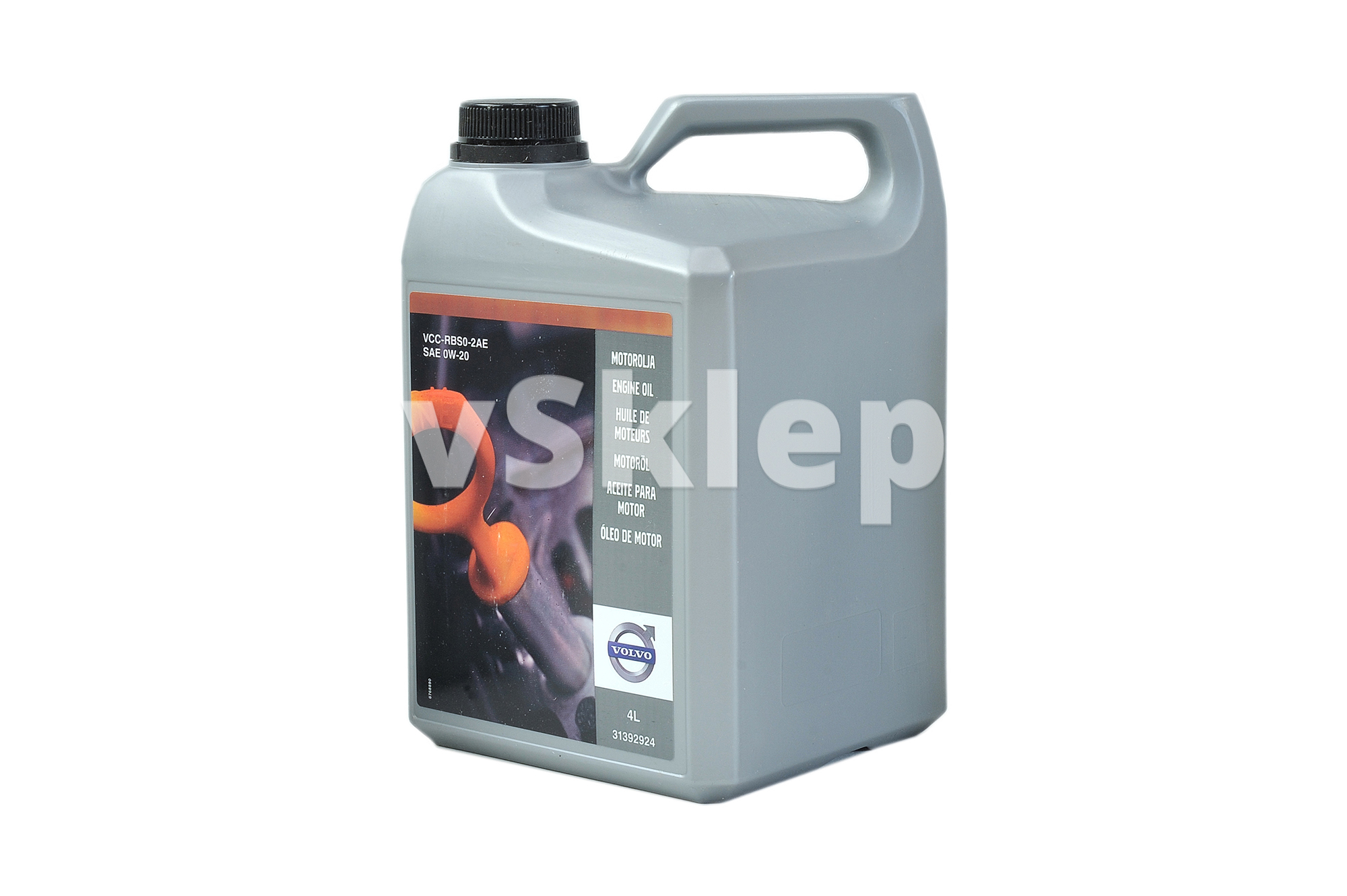 VOLVO OLEJ 0W20 VCC-RBS0-2AE 4L BENZYNA 2013- (31392924) - vSklep.com
